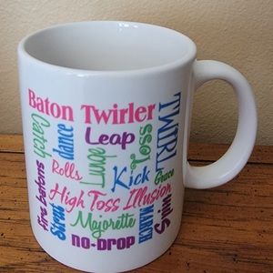 Baton twirler mug